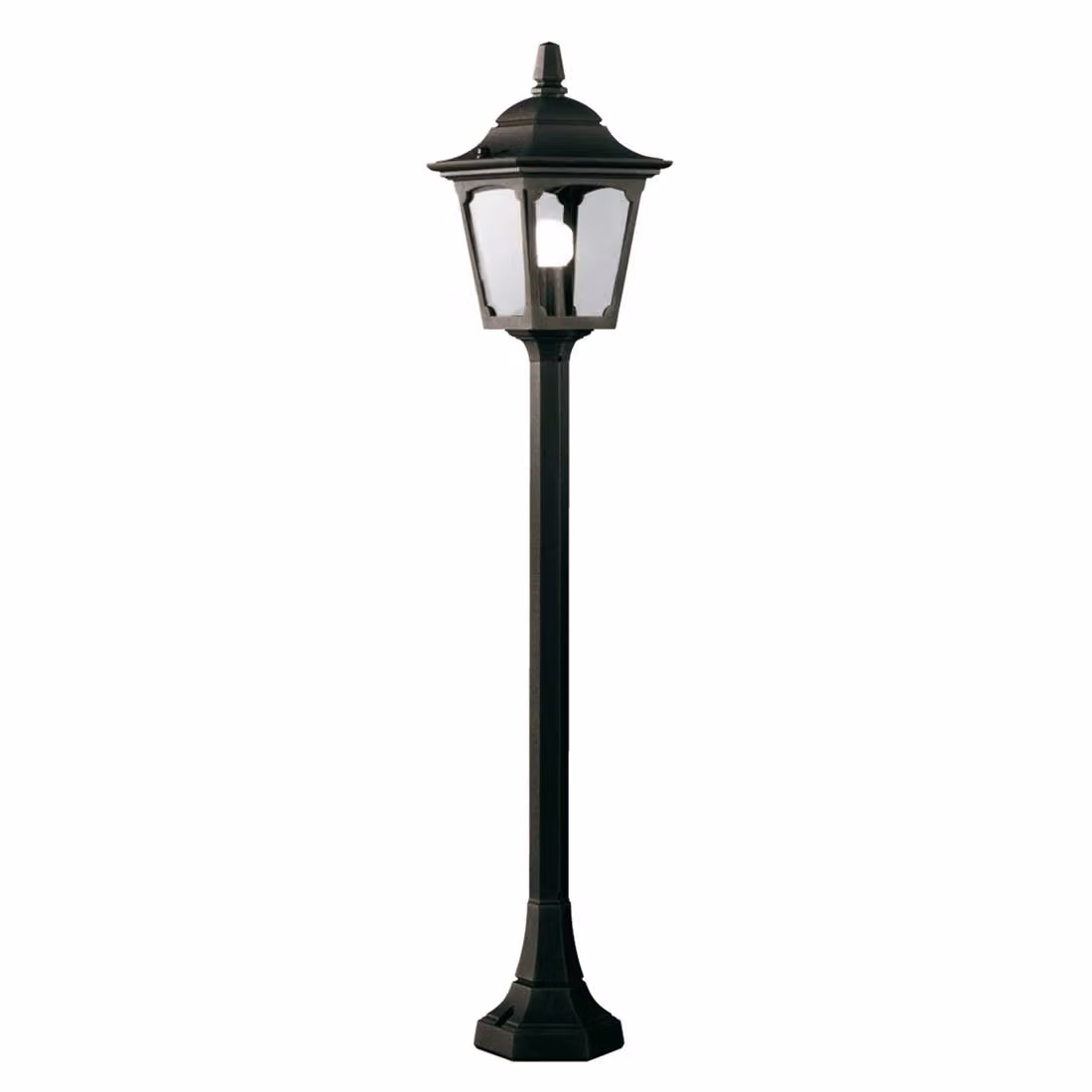 Lampada da esterno nera a piantana E27 60W Chapel Mini Elstead