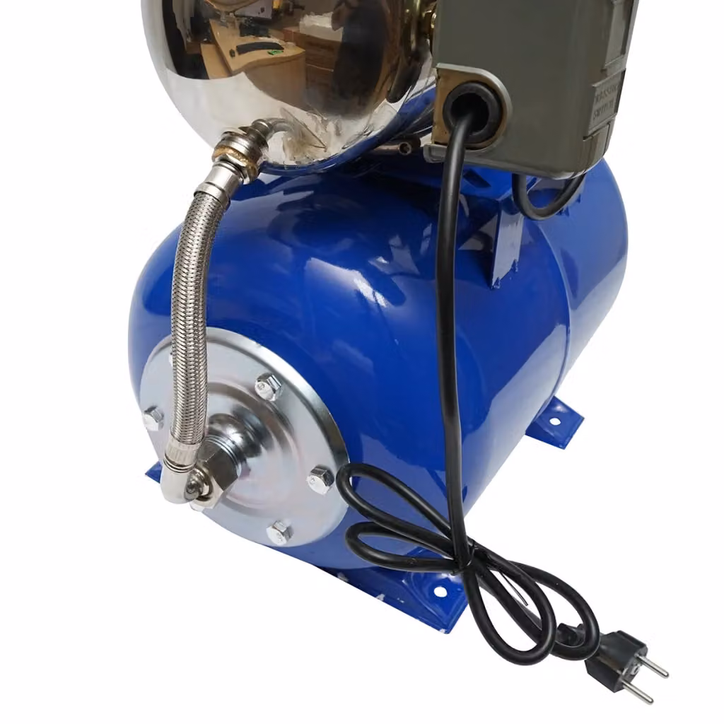 Idroforo Breckner AUTOJS80S blu con serbatoio da 24L, potenza 550W, 220V, portata 45 L/min e velocità 2850 r/min, Altezza: 35 cm – 2