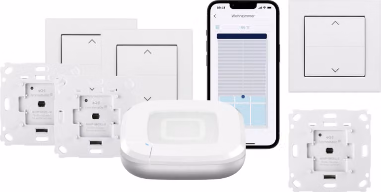 Set di avviamento Homematic per il controllo delle tapparelle
