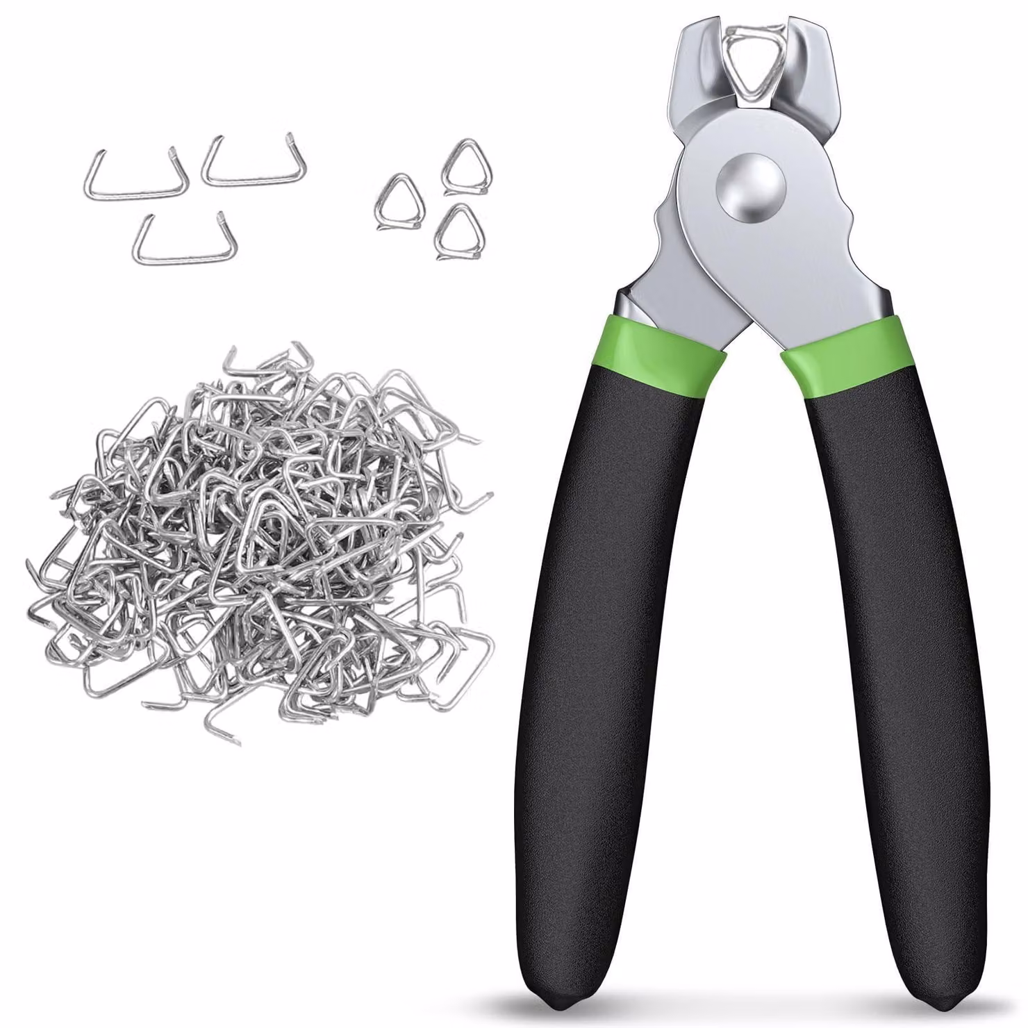 Set di anelli ergonomici per recinzioni e sistemi di collegamento