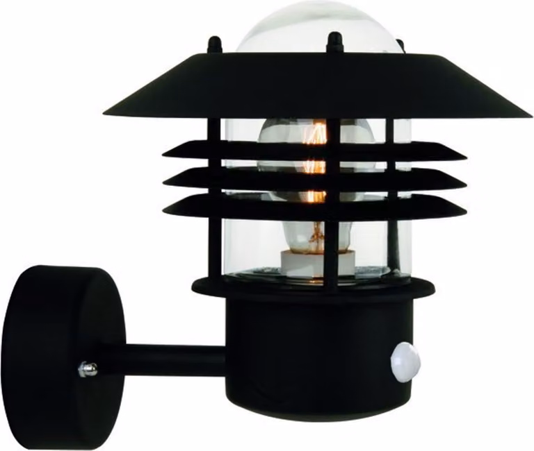 Nordlux applique con sensore Vejers, nero