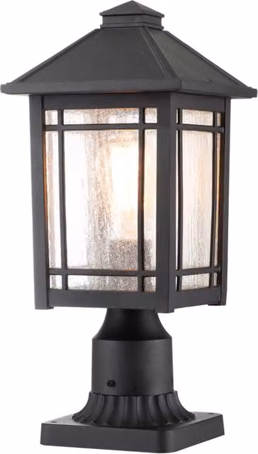 Lampada esterno da appoggio nera E27 60W Cedar Point