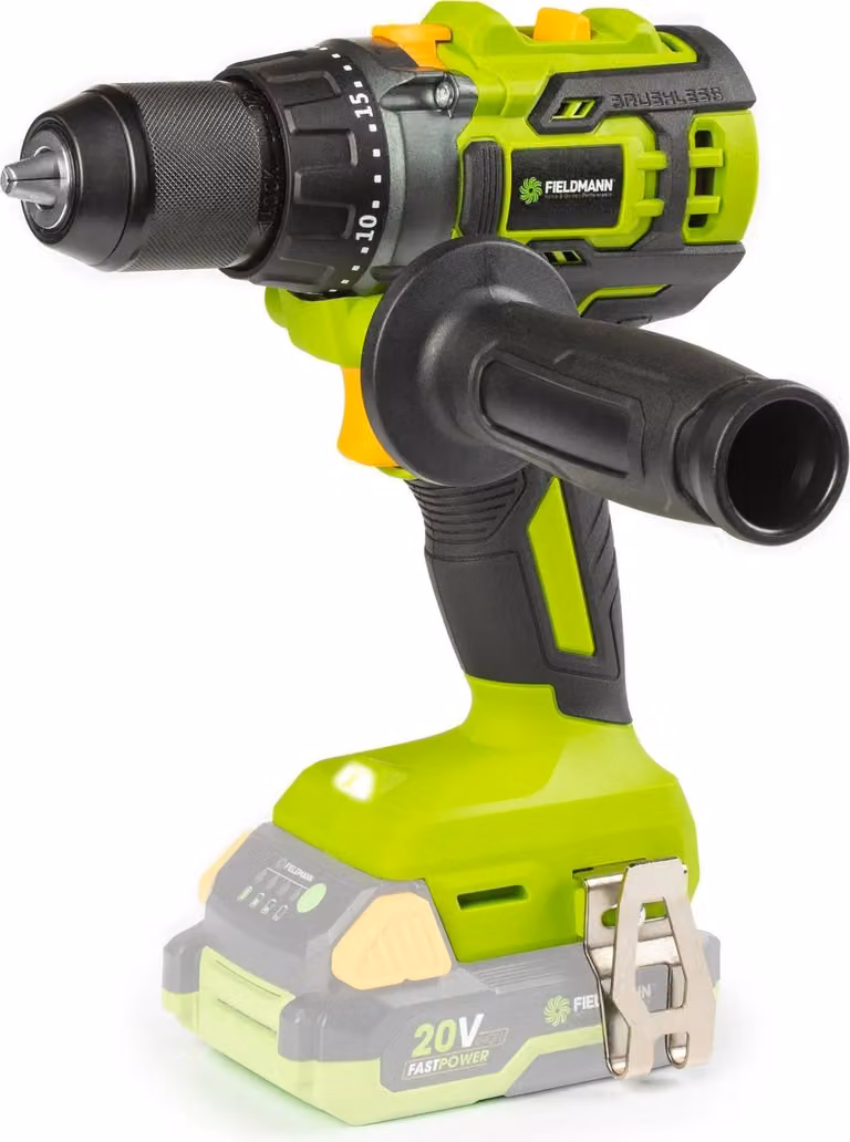 Cordless impact drill - FIELDMANN - 20V - Brushless - 1900 rpm - 60 Nm - Battery and charger not included