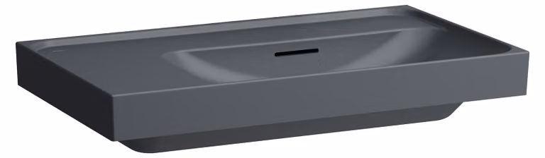 LAUFEN MEDA lavabo, encastrable, 800x460mm, tablette à gauche, sans trou pour robinetterie, avec trop-plein, H8171157581091, H8171157581091
