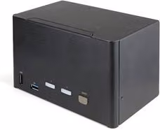 KVM Switch DisplayPort a 2 porte Startech.Com SV231QDPU34K Nero