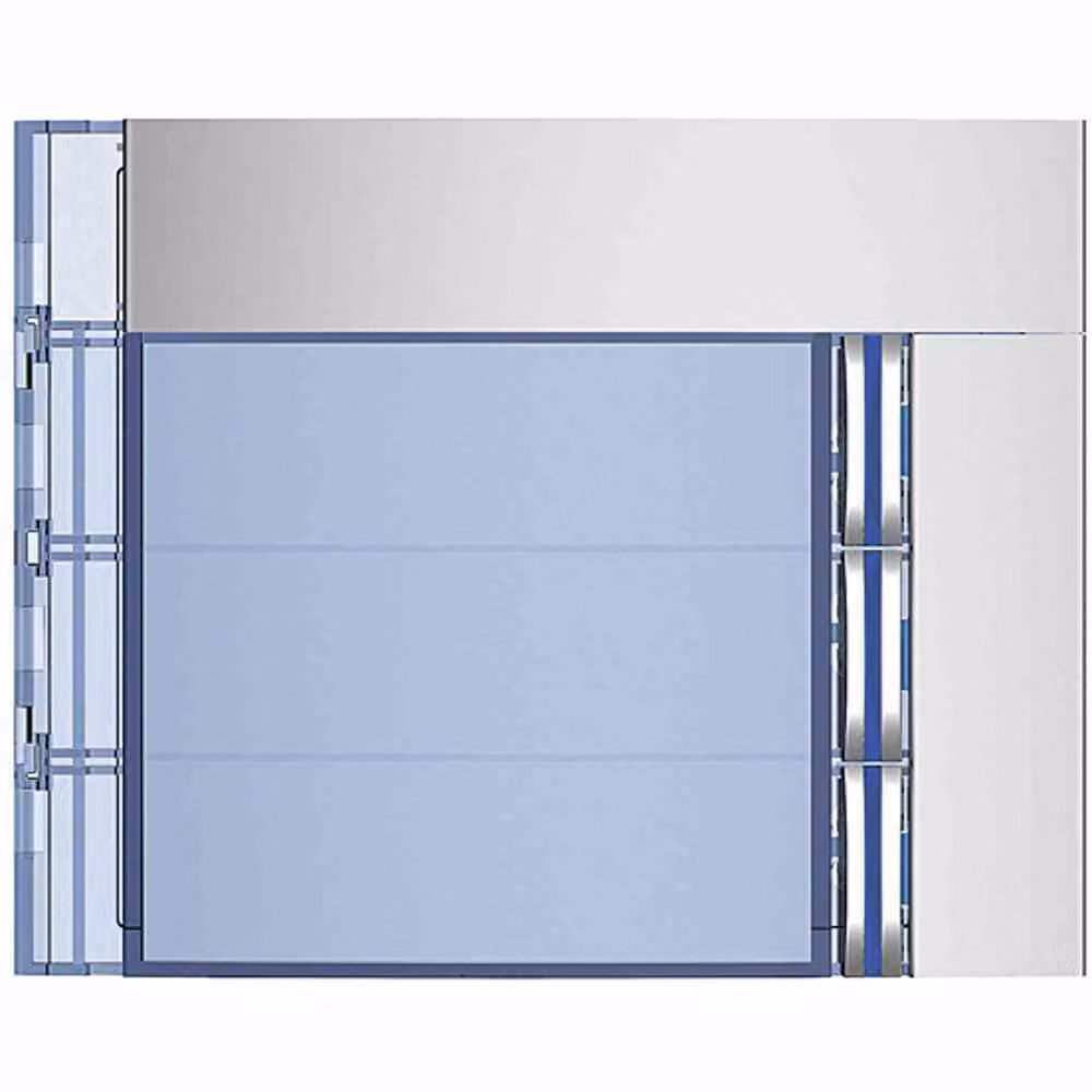 Legrand (SEKO) Modulo pulsanti di chiamata da pannello frontale 3 pulsanti di chiamata, Allmetal 352031
