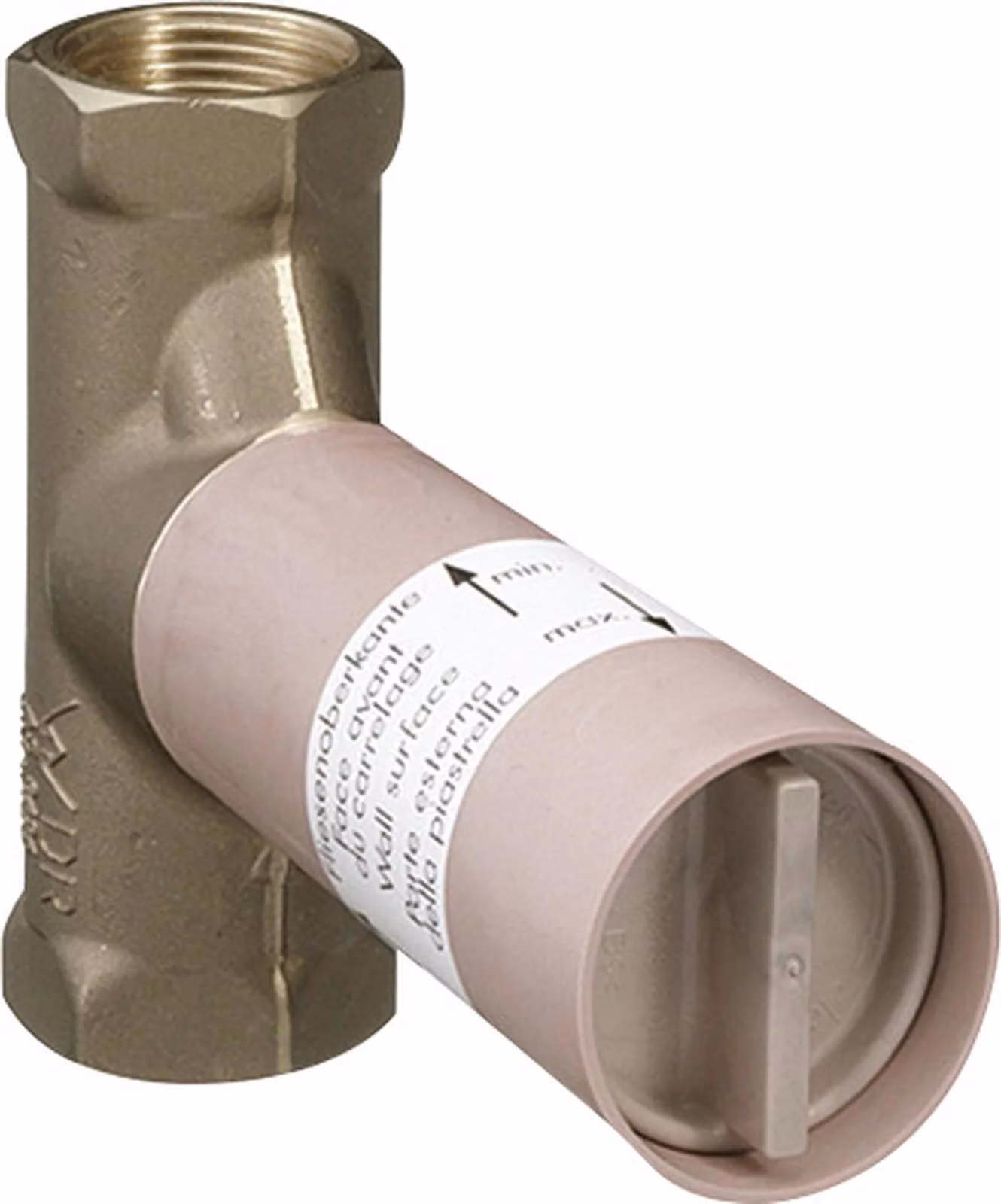 hansgrohe Corpo base valvola di intercettazione DN15 dischi ceramici, 1 pz.