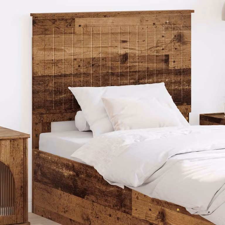Testiera per letto moderna vidaXL in legno ingegnerizzato color marrone