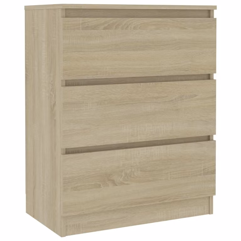 Credenza Rovere Sonoma 60x35x76 cm in Legno Multistrato