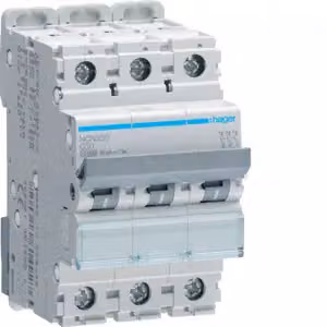 Interruttore Hager LS 3 poli 10kA/15kA C-50A 3M NCN350