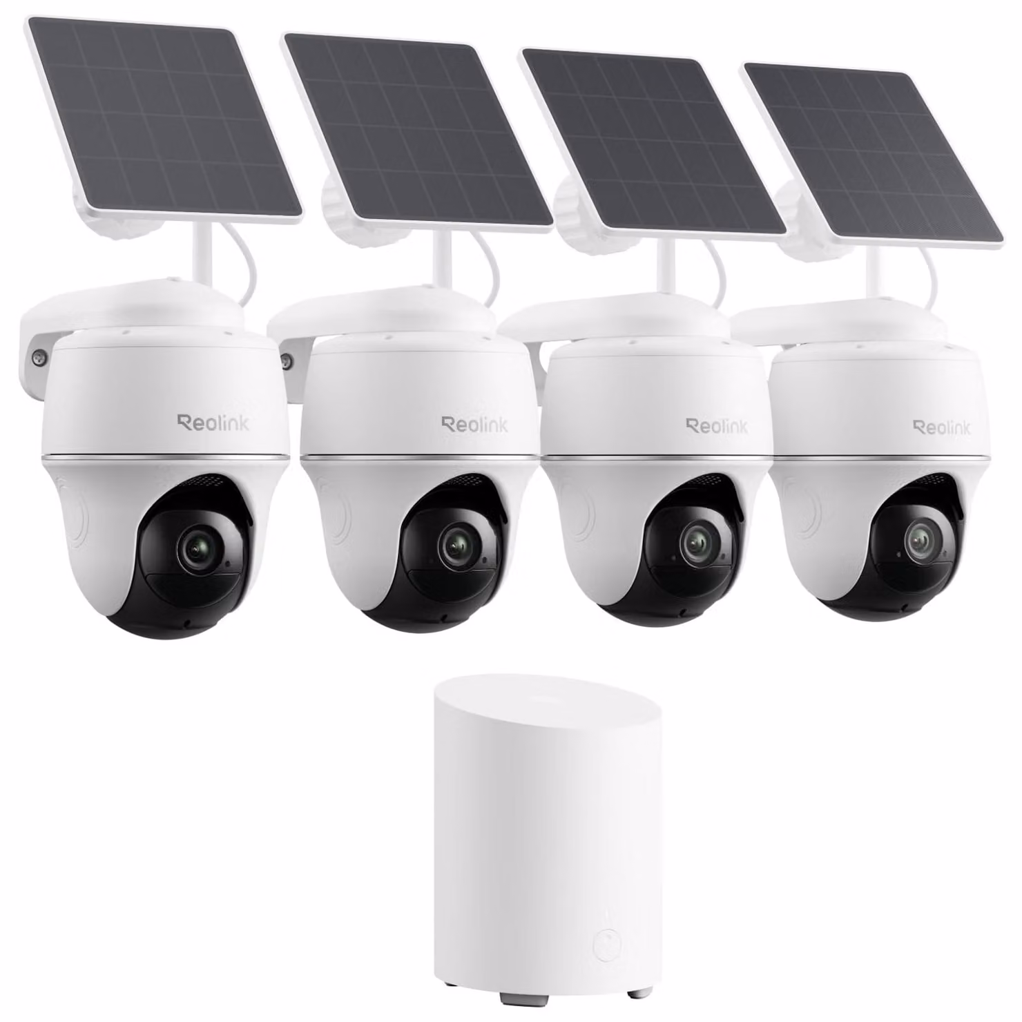 Telecamera di sicurezza Reolink 2K per esterni, kit con batteria e pannello solare, compatibile con Wi-Fi 2,4/5 GHz