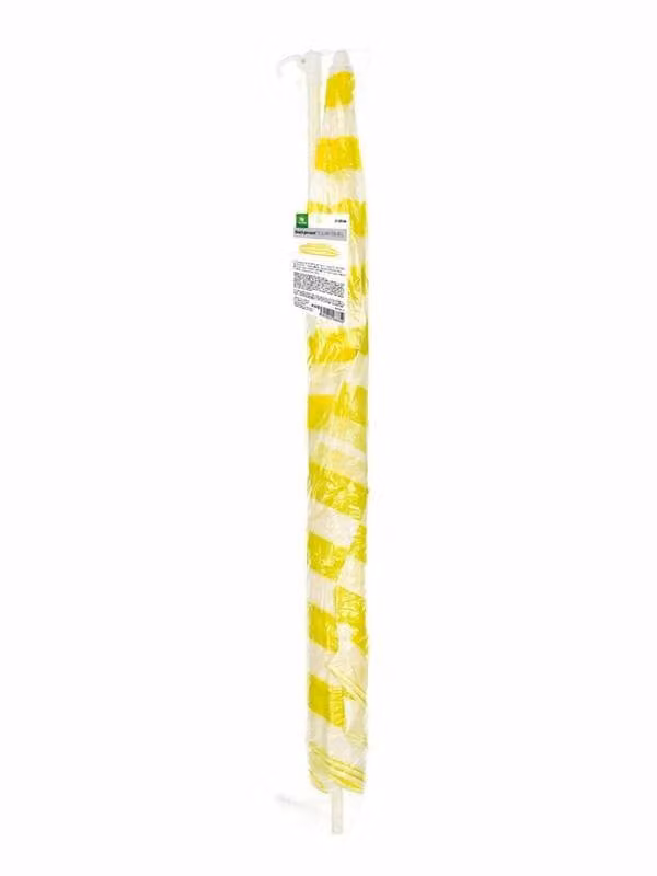 Ombrellone 230 cm, a strisce gialle