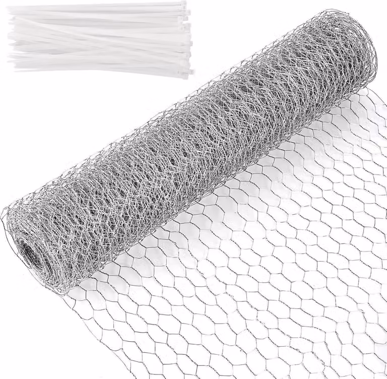 Cieex filo di coniglio 0,4 x7m zincato recinto di filo fine Mesh
