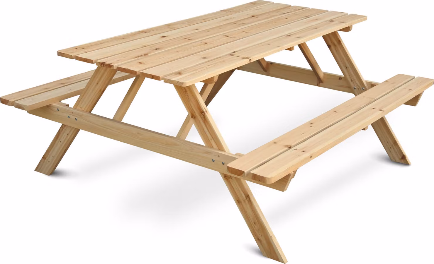 holz4home® Panchina da picnic da esterno 140 cm | Set da giardino - Panchina da esterno - Panchina da giardino