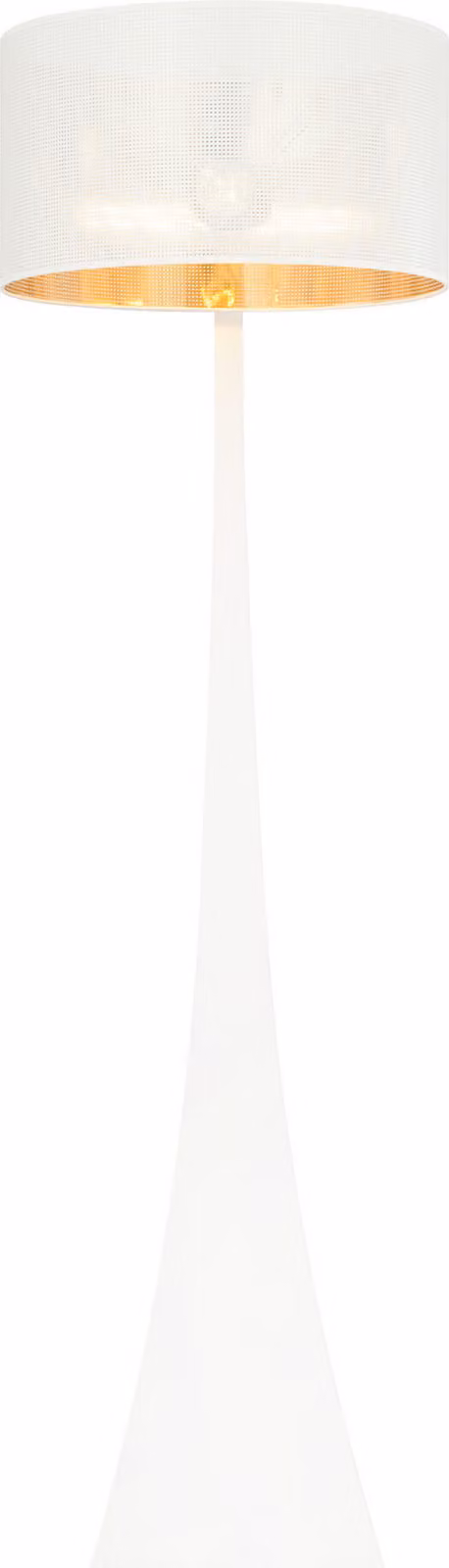 Lampada da terra Emibig 1xE27 60W ESTRELLA LP1 BIANCO/ORO 1155/LP1