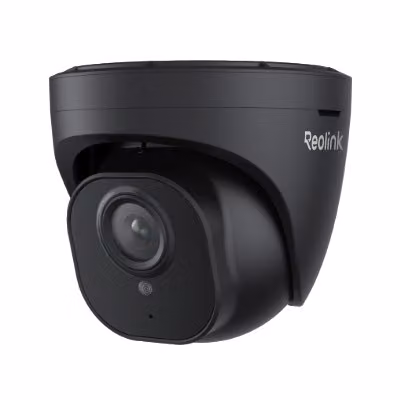 Reolink RLC-520A, telecamera di sorveglianza per esterni PoE da 5MP, rilevamento persone/auto, time-lapse, visione notturna IR, impermeabile, nero