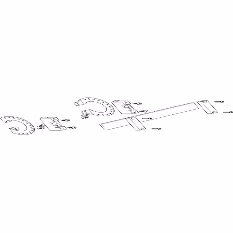 Modulo sbarra collettrice ABN 1FB/1RE N/PE con rame 30x5 mm, unipolare, inclinazione 27° rispetto al profilo MXSC11341