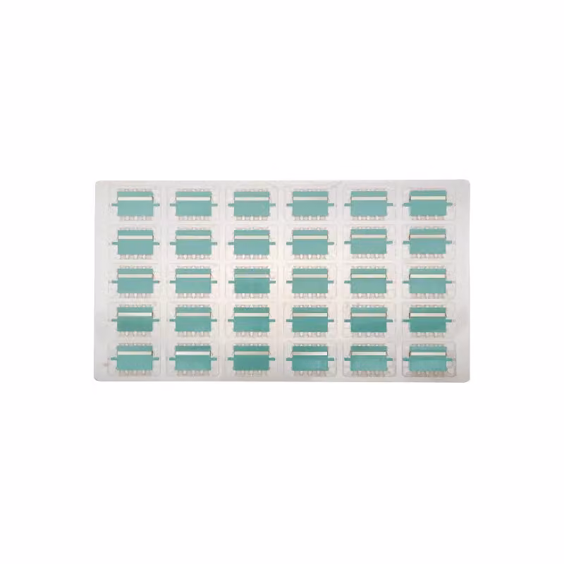 Metz Connect OpDAT LC-Q Connettore OM3 (colore acquamarina) - 30 pezzi 15090078-30