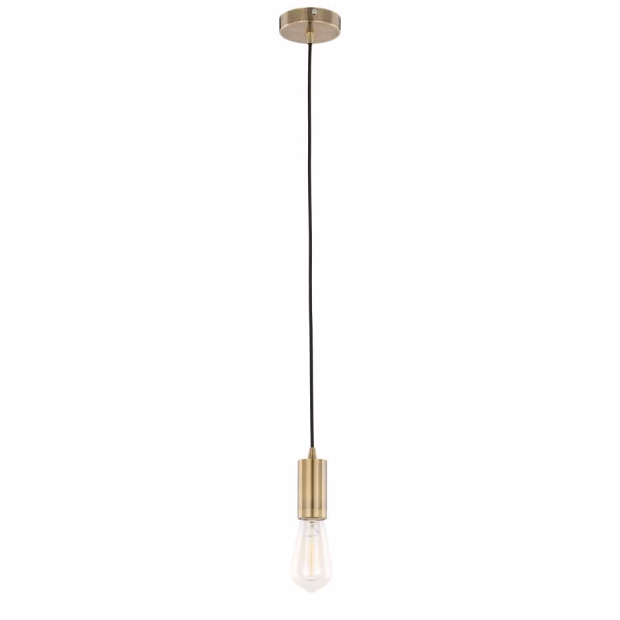 Italux Moderna lampada a sospensione stilizzata in oro DS-M-038 OTTONE ANTICO
