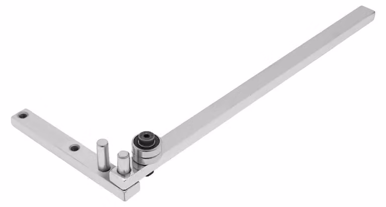 Macchina manuale per piegare, con regolazione dell'angolo di piegatura da 0 a 180°, strumento portatile, argento