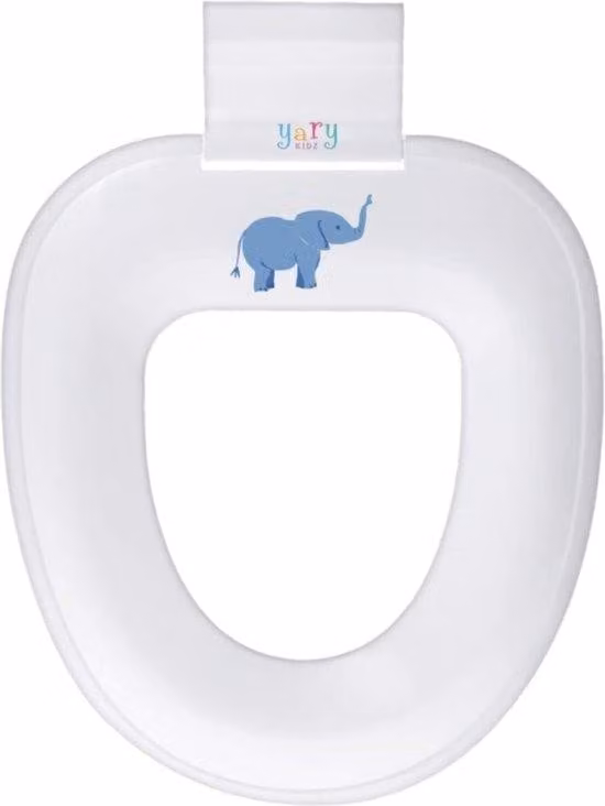 Sedile WC per bambini con rialzo, bianco