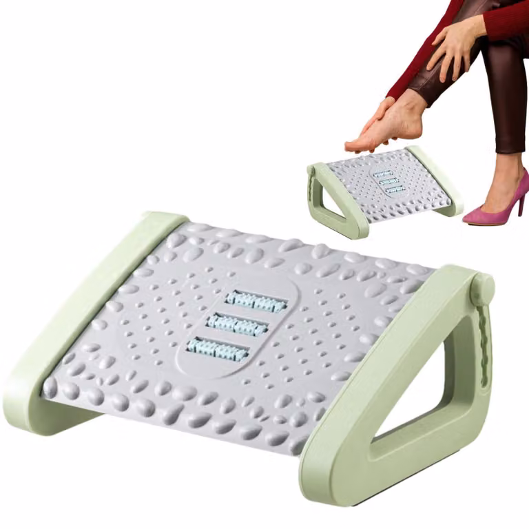 Supporto per i piedi da utilizzare sotto la scrivania, confortevole ed ergonomico