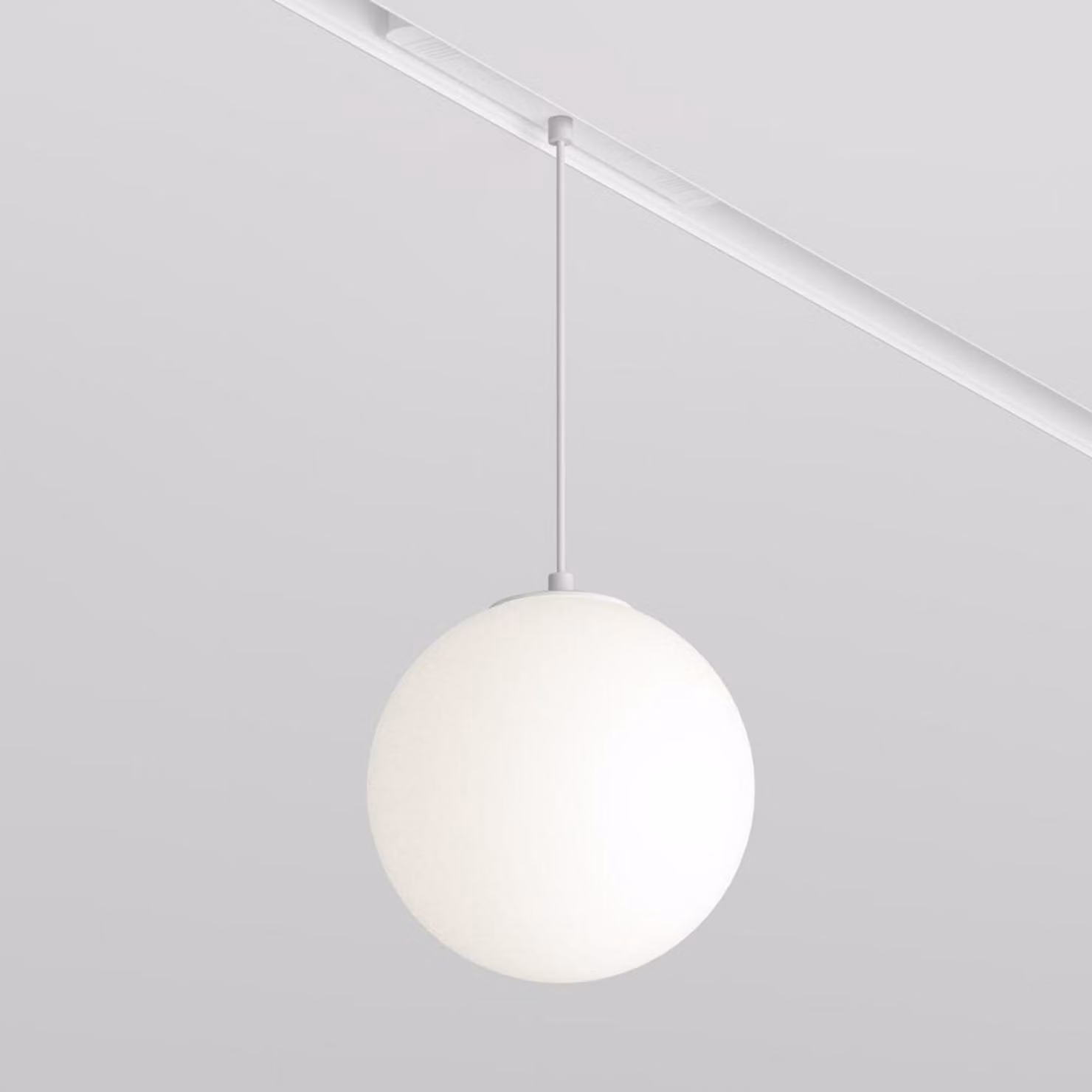 MAYTONI Luna Sistema a binario magnetico Exility 5W 360d Lampada a sospensione TR039-4-5W3K-WW-DS-W-1