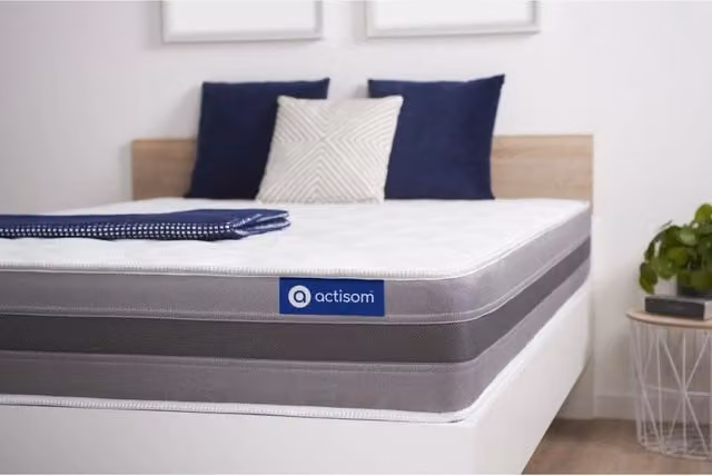 Materasso Ibrido Actisom Actilatex Relax Bianco in Lattice e Memory Foam, L/P/H: 70 x 220 x 24 cm – 1