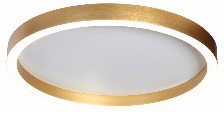 Plafoniera - oro - Ringlux - plastica metallo - Ø 40cm - LED - 4135GO - Steinhauer