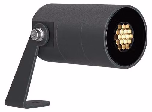 Redo Outdoor XROCK – Ø4 v6,3 cm 6 W – colore antracite, temperatura di colore 2700K