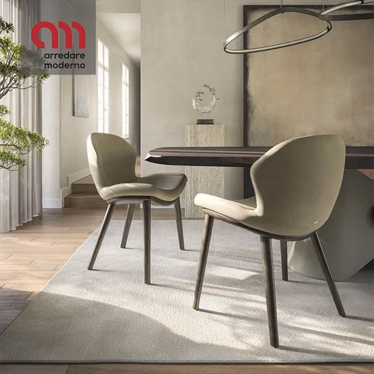 Sedia Rachel Wood Cattelan Italia