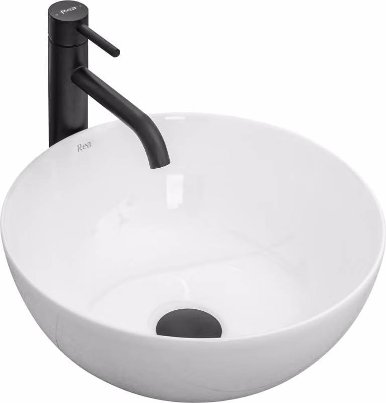 Lavabo da Appoggio in Vetroceramica Stella White