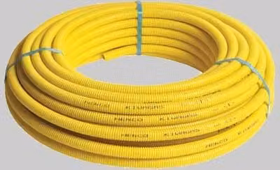 Tubo Multistrato Inguainato per Gas Ape Raccorderie Giallo 20 x 2 50 m
