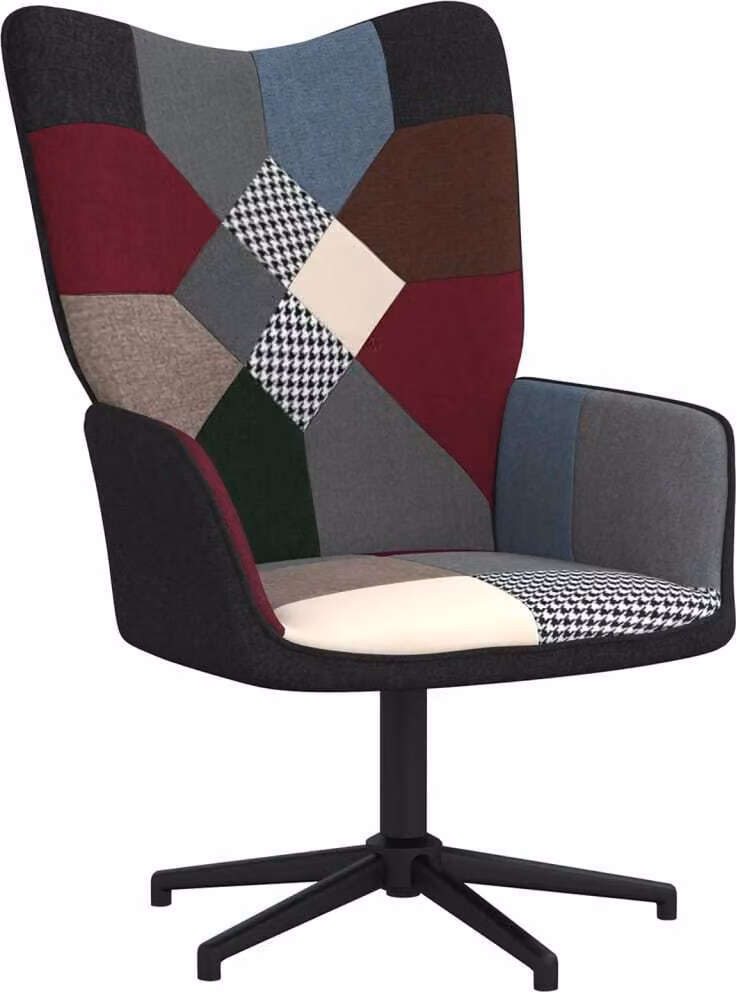 The Living Store Relaxsessel Patchwork Stoff