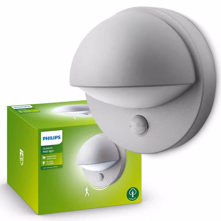 Philips myGarden IR ES applique giugno 42W motion grigio