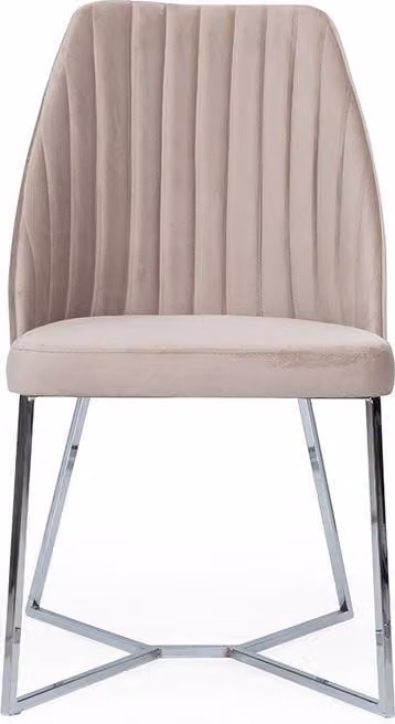 Beiger Esszimmerstuhl Designer Küchenstuhl Lehnstuhl Moderne Stühle
