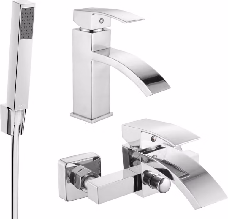 Mexen Libra R77 set da bagno, cromo - 745103R77-00