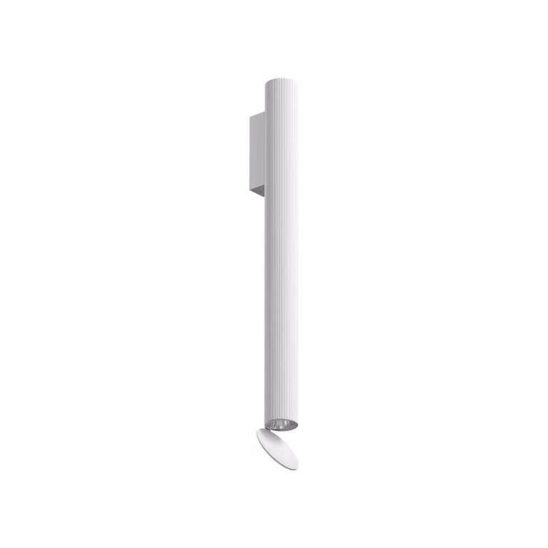 Flos - Flauta H500 Riga - Lampada da parete o soffitto - Bianco