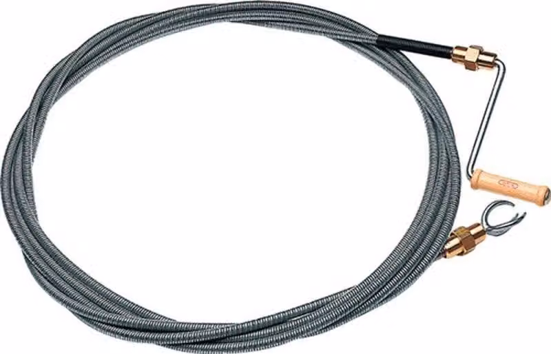 Cabere per la pulizia dei tubi lunghezza 5 m albero Ø 12 mm - 92021