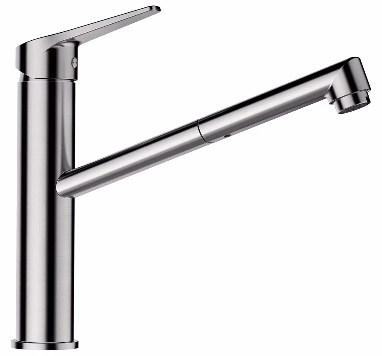 Rubinetto da cucina Schock Metis (bocca estraibile) finitura acciaio inox