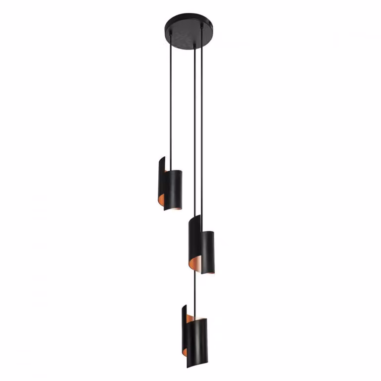 LEDVANCE SMART+ WiFi DECOR luce a sospensione, nero, 24,5W, 2100lm, luce bianca regolabile, dimmerabile, 3000-6500K, distribuzione della luce verso l'alto e verso il basso, controllabile tramite app, compatibile con Amazon e Google