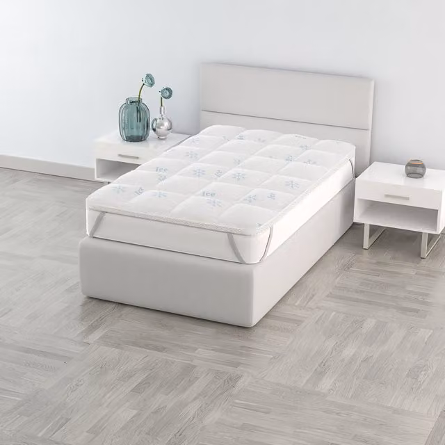 Topper singolo double face Ice Datex