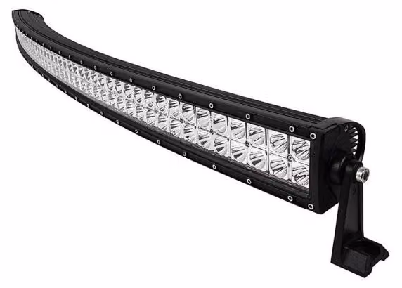 Faretto a LED con barra di diodi curva da 81 cm e 180 W, luce bianca diurna, 12 V - 24 V