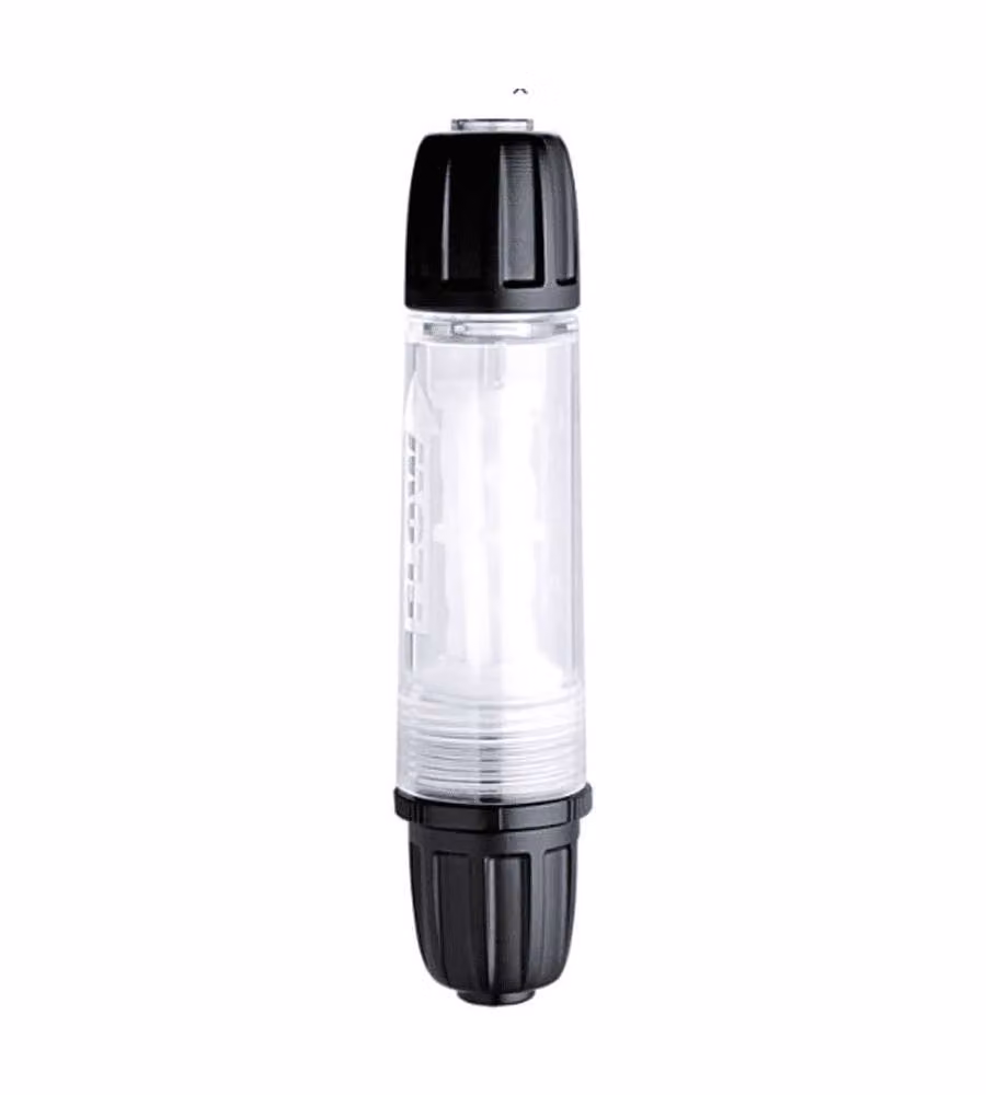 Claber Filtro in linea per tubo 13-16 mm Nero 140 mm per irrigazione