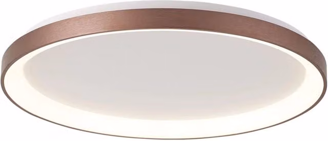 Plafoniera LED Merope 400 DEKO-LIGHT tonda, colore marrone, con tecnologia CCT 30W, diametro: 38 cm