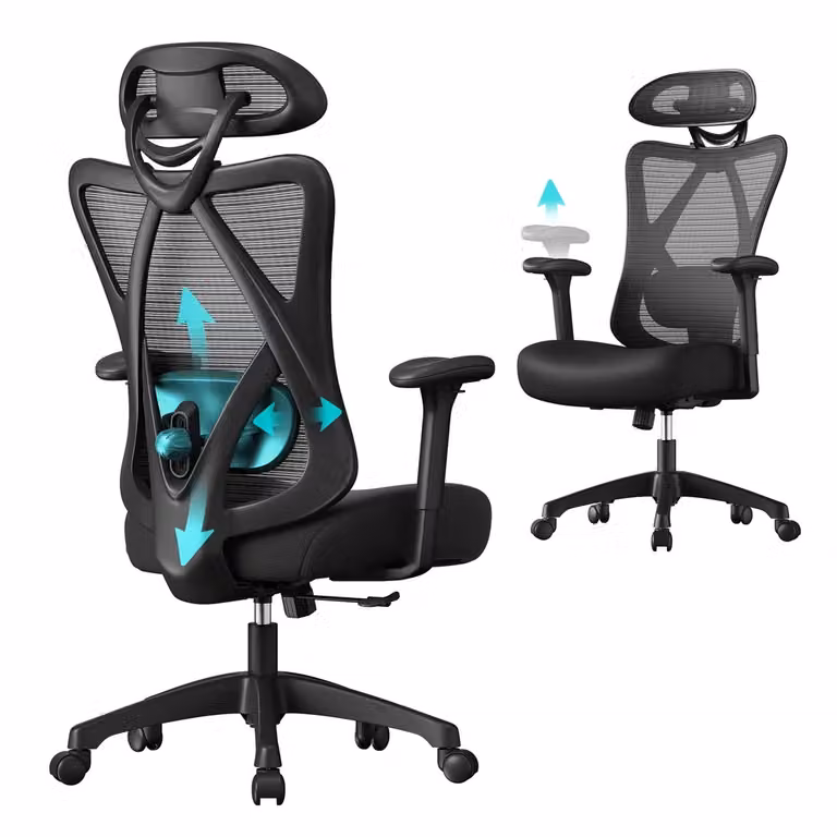 Sedia da Ufficio, Sedia Ergonomica