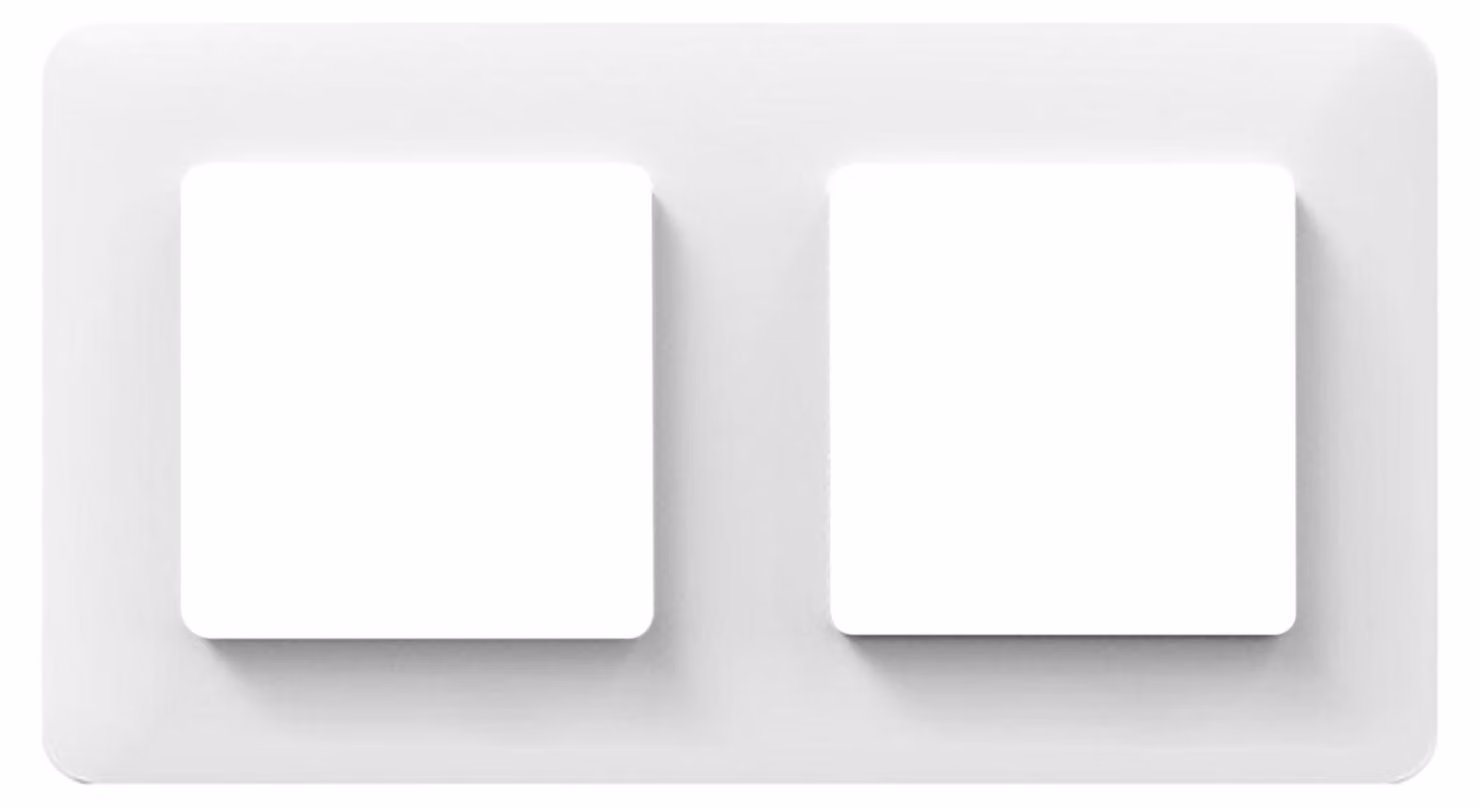 Telaio doppio PNI WS2 per interruttore o presa intelligente PNI SmartHome