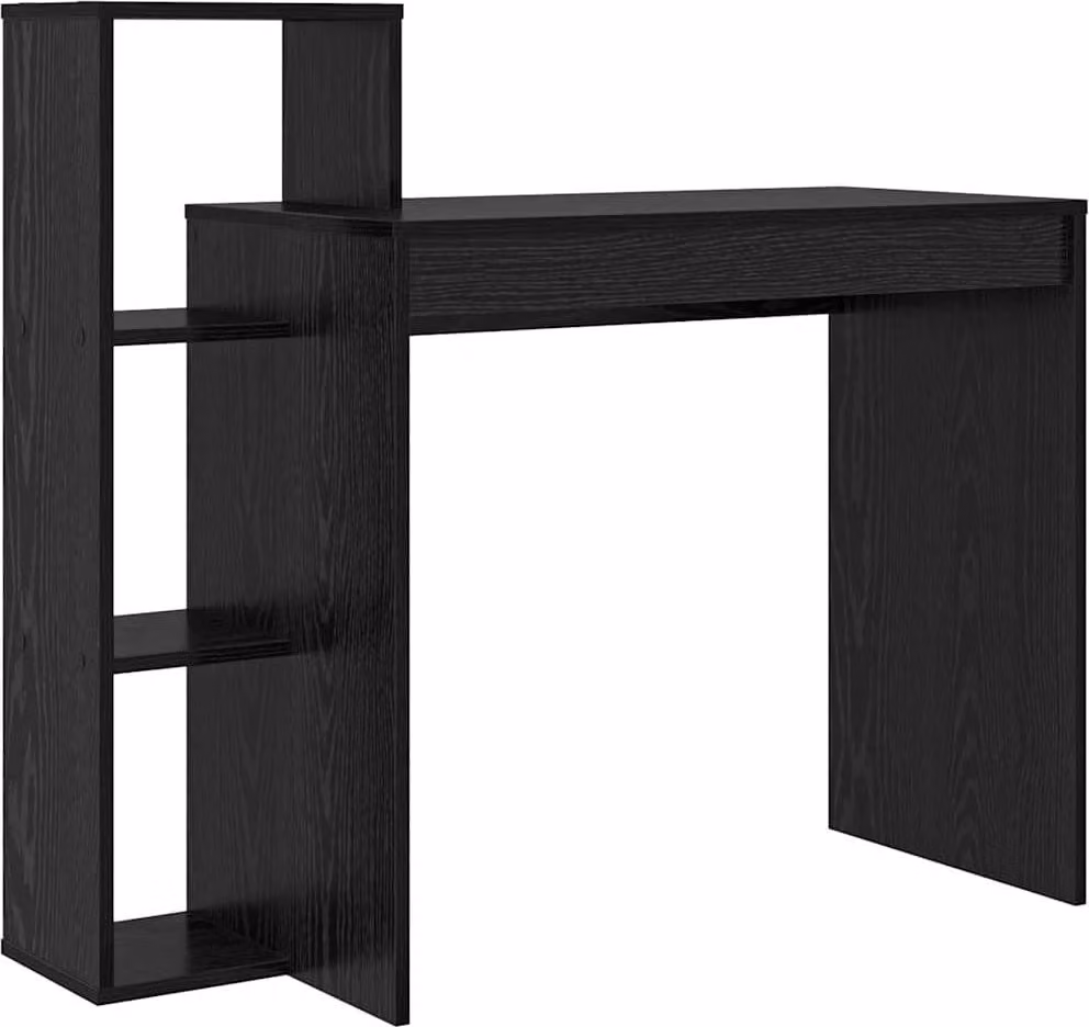 Scrivania Rovere Nero 100 x 40 x 90 cm Legno multistrato