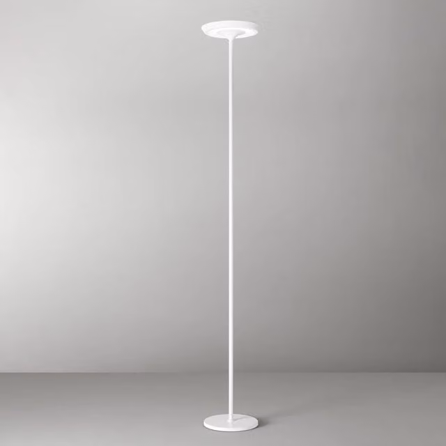 Piantana moderna Balance Perenz in metallo bianco con LED da 25W dimmerabile IP20