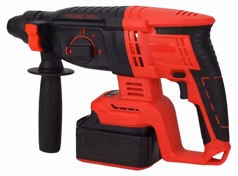 Trapano avvitatore a batteria Boorhamer, 20 V, 12 Joule di energia d'impatto, mandrino SDS Plus, potenza di 700 Watt